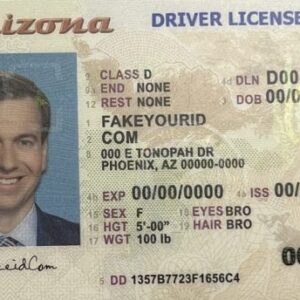Novelty Arizona ID Card