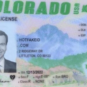 Novelty Colorado ID Card